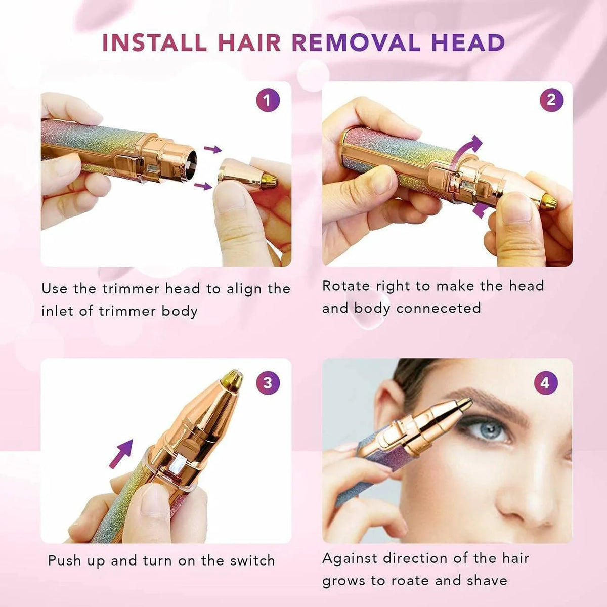 Blawless 2 in 1 Eyebrow Trimmer