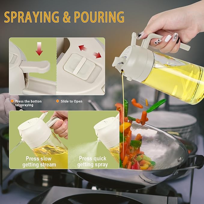 2 in 1 Oil dispenser and Sprayer