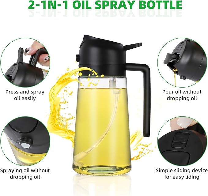 2 in 1 Oil dispenser and Sprayer