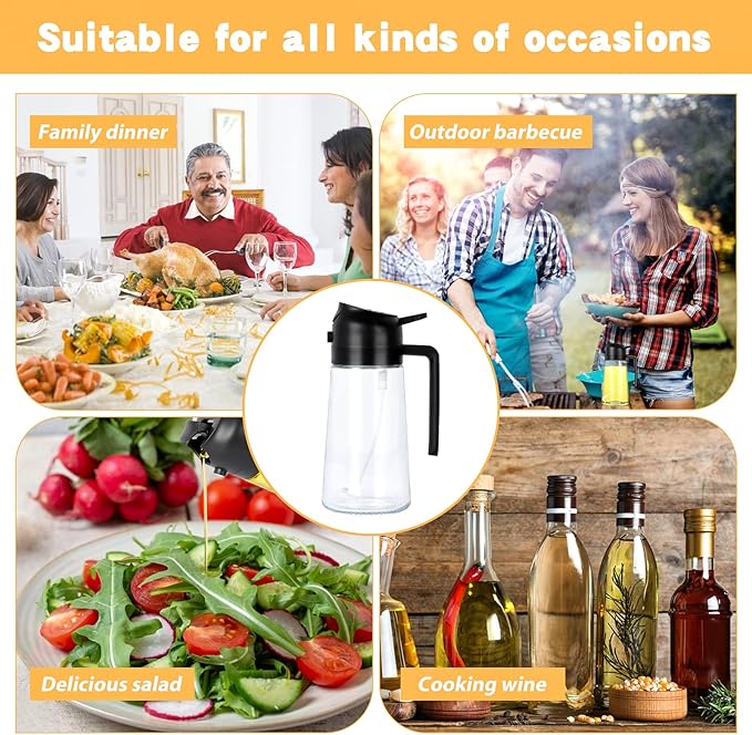 2 in 1 Oil dispenser and Sprayer