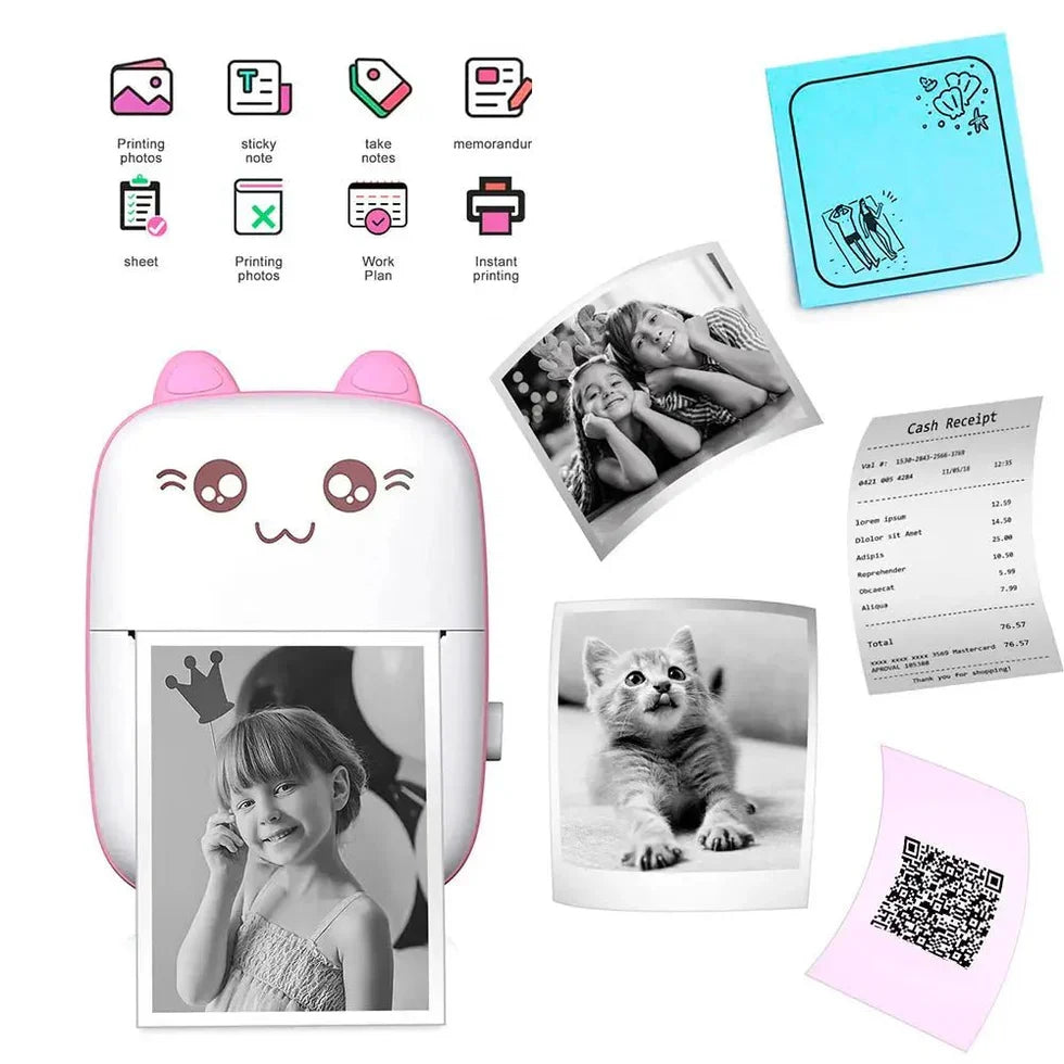 Pocket Thermal Mini Printer