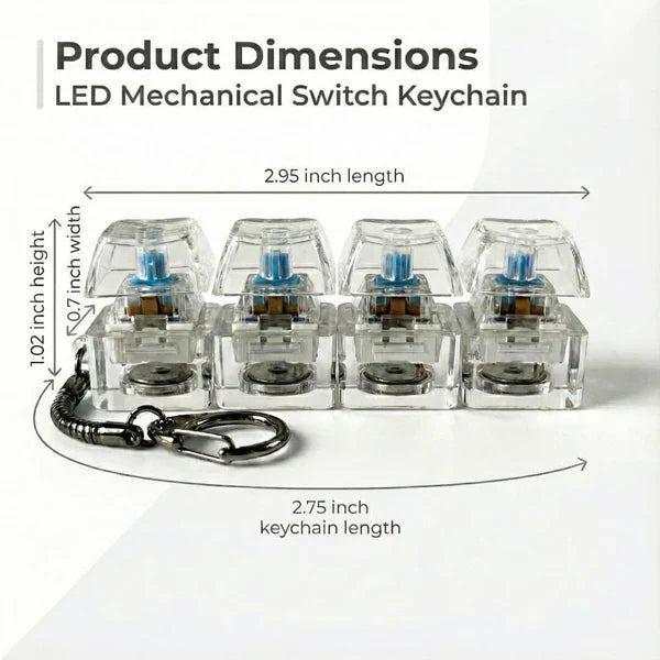 RGB Keyboard Keychain